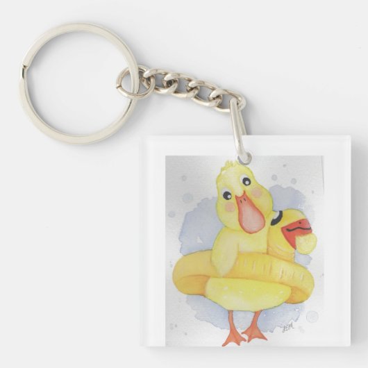 Rubber Duck Sleutelhanger (voorkant)