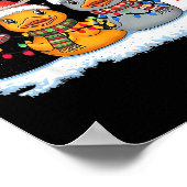 Rubber Duck Squad Christmas Light Reindeer Crew Xm Poster (Hoek)