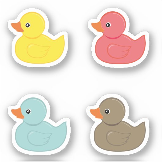 Rubber Duck Stickers (Voorkant)