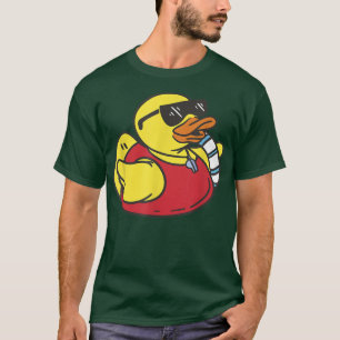 Rubber Duck Summer Duck Cool Rubber Ducky Li T-shirt
