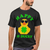 Rubber Duck Sunbril Happy Go Ducky Pun St Patri T-shirt (Voorkant)