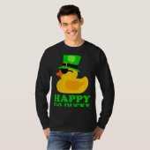 Rubber Duck Sunbril Lucky Four Leaf C Leprechau T-shirt (Voorkant volledig)