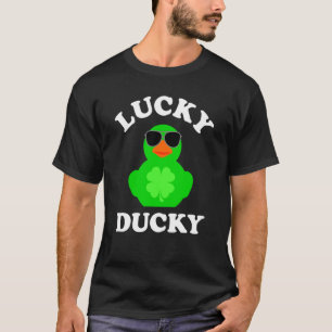 Rubber Duck Sunbril Vier Leaf C Lucky Ducky 3 T-shirt