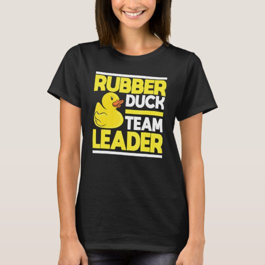 Rubber Duck Team Leider Rubber Duck T-shirt (Voorkant)