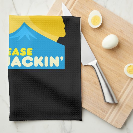 Rubber Duck Theedoek (Quarter Fold)