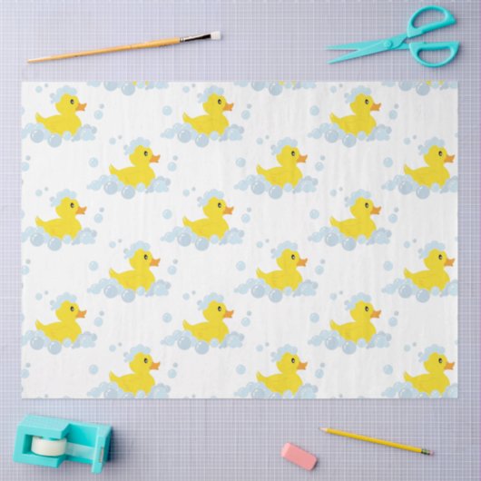 Rubber Duck Tissuepapier (Craft)