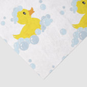 Rubber Duck Tissuepapier (Detail)