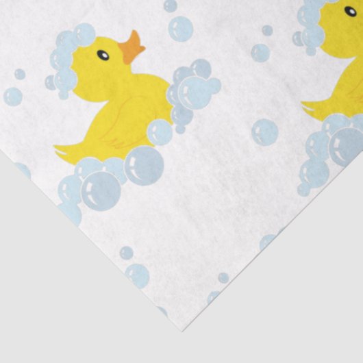 Rubber Duck Tissuepapier (Detail)