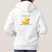 Rubber Duck | Vloeiend Hoodie (Achterkant)