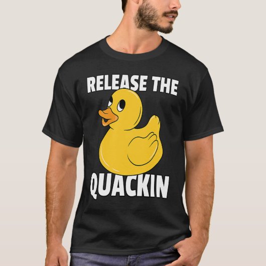 Rubber Duck voor een eend T-shirt (Voorkant)
