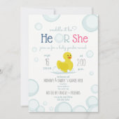 Rubber Duck Waddle: Baby onthullen Kaart (Voorkant)