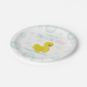 Rubber Duck Waddle: Baby onthullen Papieren Bordje (Gekanteld)