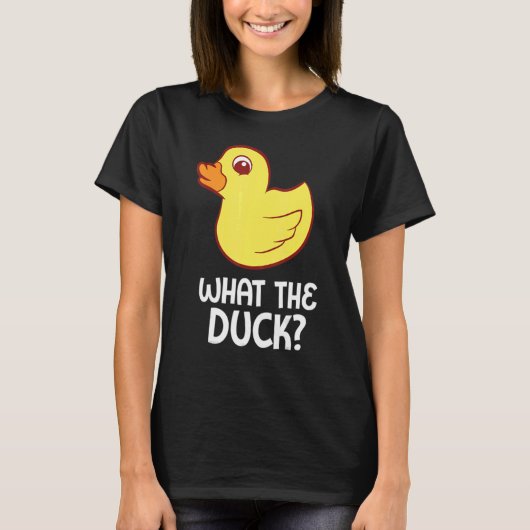 Rubber Duck wat de Duck Rubber Duck T-shirt (Voorkant)