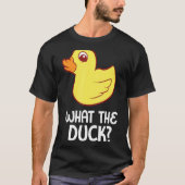 Rubber Duck wat de Duck Rubber Duck T-shirt (Voorkant)