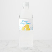 Rubber Duck Waterfles Etiket (Voorkant)