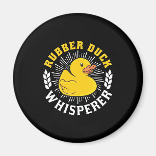 Rubber Duck Whisperer Magneet