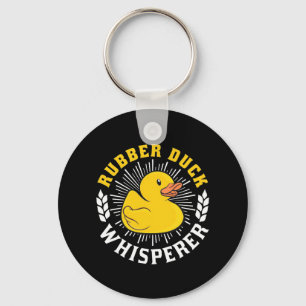 Rubber Duck Whisperer Sleutelhanger