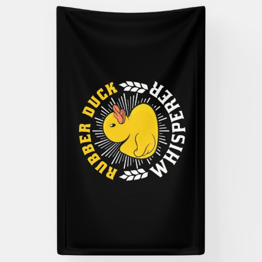 Rubber Duck Whisperer Spandoek (Verticaal)