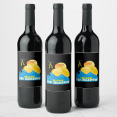 Rubber Duck Wijn Etiket (Flessen)