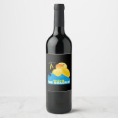 Rubber Duck Wijn Etiket (Voorkant)