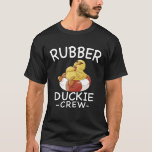 Rubber Duck Yellow Duckie Crew Bath Ducks Ducking T-shirt