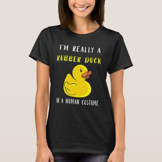 Rubber Duck Yellow Rubber Ducks Rubber Ducking Cu T-shirt (Voorkant)