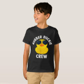 Rubber Duckie Crew Funny Rubber Duck  T-shirt (Voorkant volledig)