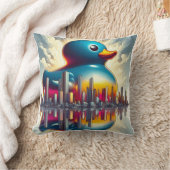 Rubber Duckie Duck  Kussen (Deken)