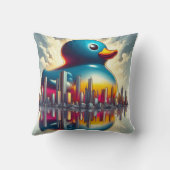 Rubber Duckie Duck  Kussen (Achterkant)