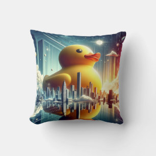 Rubber Duckie Duck  Kussen
