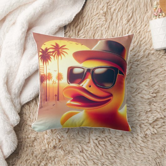 Rubber Duckie Duck Kussen (Deken)