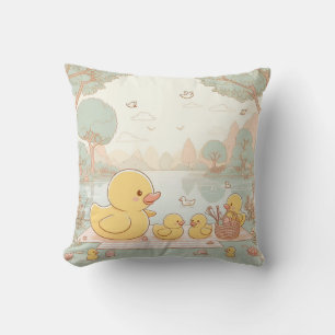 Rubber Duckie Duck  Kussen