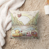 Rubber Duckie Duck Kussen (Deken)