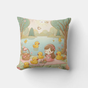 Rubber Duckie Duck Kussen