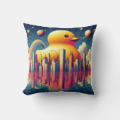 Rubber Duckie Duck Kussen (Voorkant)