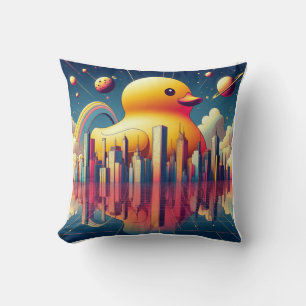 Rubber Duckie Duck  Kussen