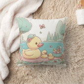 Rubber Duckie Duck  Kussen (Deken)