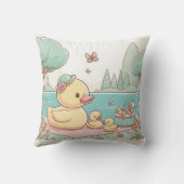 Rubber Duckie Duck  Kussen (Achterkant)