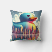 Rubber Duckie Duck  Kussen (Achterkant)