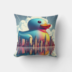 Rubber Duckie Duck  Kussen