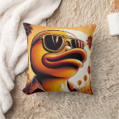 Rubber Duckie Eend  Kussen (Deken)