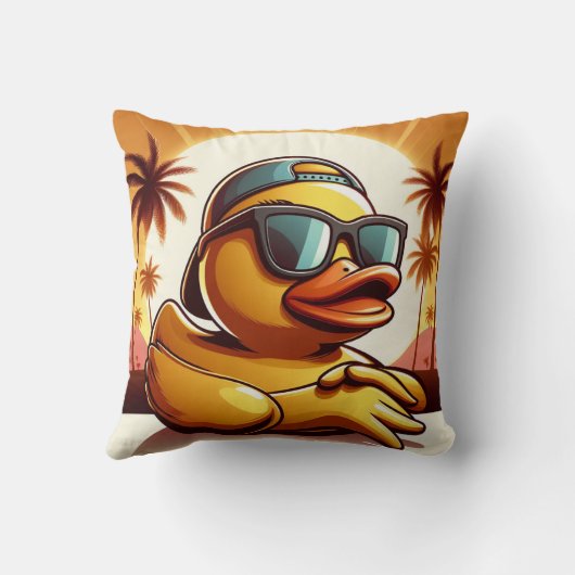 Rubber Duckie Eend Kussen (Achterkant)