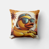 Rubber Duckie Eend  Kussen (Voorkant)