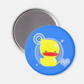 Rubber Duckie - Magneet (Voorkant / Achterkant)
