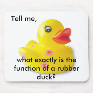 Rubber Duckie Mousepad Muismat