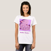 Rubber Duckie Pop Art T-shirt (Voorkant volledig)