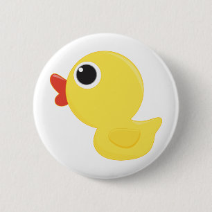 Rubber Duckie Ronde Button 5,7 Cm