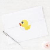 Rubber Duckie Ronde Sticker (Envelop)
