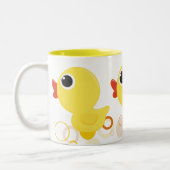 Rubber Duckie Tweekleurige Koffiemok (Links)