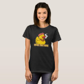 Rubber Duckie Wat De Eend T-shirt (Voorkant volledig)